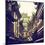 China 10MKm2 Collection - Traditional Architecture in Yuyuan Garden - Shanghai-Philippe Hugonnard-Mounted Photographic Print