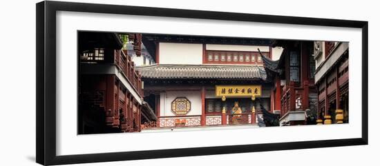 China 10MKm2 Collection - Traditional Architecture in Yuyuan Garden - Shanghai-Philippe Hugonnard-Framed Photographic Print