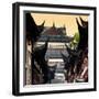 China 10MKm2 Collection - Traditional Architecture in Yuyuan Garden - Shanghai-Philippe Hugonnard-Framed Photographic Print