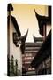 China 10MKm2 Collection - Traditional Architecture in Yuyuan Garden - Shanghai-Philippe Hugonnard-Stretched Canvas