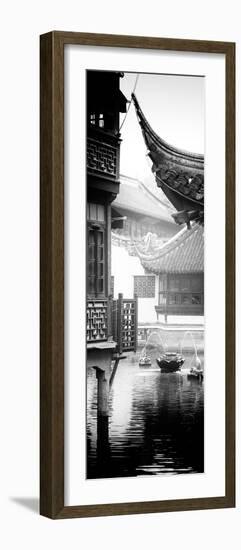 China 10MKm2 Collection - Traditional Architecture in Yuyuan Garden - Shanghai-Philippe Hugonnard-Framed Photographic Print