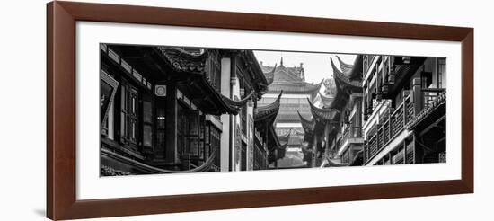 China 10MKm2 Collection - Traditional Architecture in Yuyuan Garden - Shanghai-Philippe Hugonnard-Framed Photographic Print