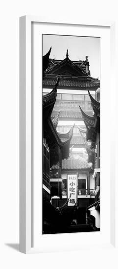 China 10MKm2 Collection - Traditional Architecture in Yuyuan Garden - Shanghai-Philippe Hugonnard-Framed Photographic Print