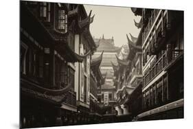 China 10MKm2 Collection - Traditional Architecture in Yuyuan Garden - Shanghai-Philippe Hugonnard-Mounted Photographic Print