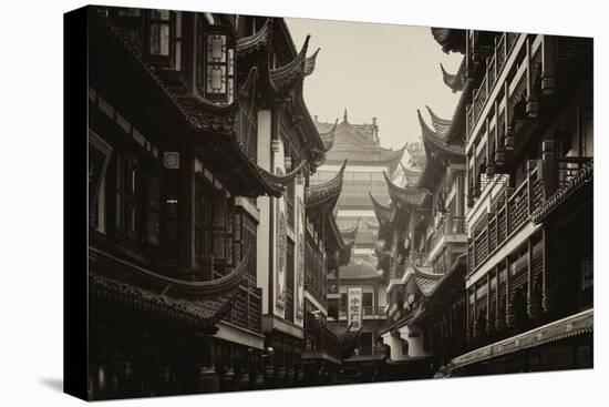 China 10MKm2 Collection - Traditional Architecture in Yuyuan Garden - Shanghai-Philippe Hugonnard-Stretched Canvas