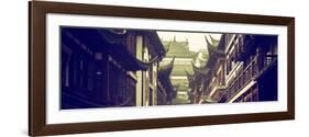 China 10MKm2 Collection - Traditional Architecture in Yuyuan Garden - Shanghai-Philippe Hugonnard-Framed Photographic Print