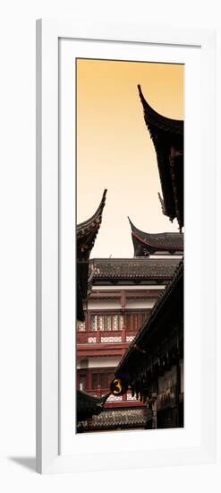 China 10MKm2 Collection - Traditional Architecture in Yuyuan Garden - Shanghai-Philippe Hugonnard-Framed Photographic Print