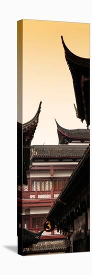 China 10MKm2 Collection - Traditional Architecture in Yuyuan Garden - Shanghai-Philippe Hugonnard-Stretched Canvas