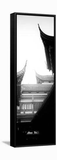 China 10MKm2 Collection - Traditional Architecture in Yuyuan Garden - Shanghai-Philippe Hugonnard-Framed Stretched Canvas