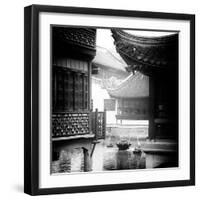 China 10MKm2 Collection - Traditional Architecture in Yuyuan Garden - Shanghai-Philippe Hugonnard-Framed Photographic Print