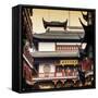 China 10MKm2 Collection - Traditional Architecture in Yuyuan Garden - Shanghai-Philippe Hugonnard-Framed Stretched Canvas