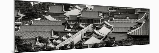 China 10MKm2 Collection - View of the roofs of Forbidden City-Philippe Hugonnard-Mounted Photographic Print