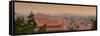 China 10MKm2 Collection - View of the roofs of Forbidden City-Philippe Hugonnard-Framed Stretched Canvas