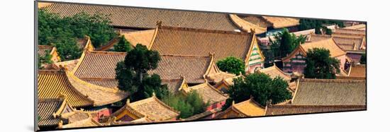 China 10MKm2 Collection - View of the roofs of Forbidden City-Philippe Hugonnard-Mounted Photographic Print