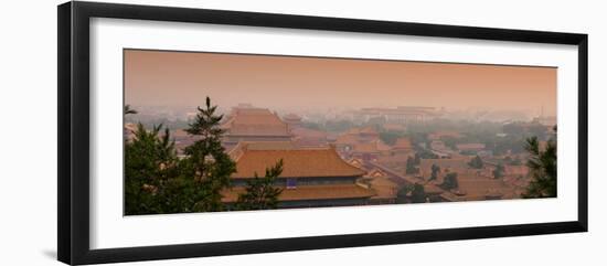 China 10MKm2 Collection - View of the roofs of Forbidden City-Philippe Hugonnard-Framed Photographic Print