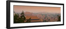 China 10MKm2 Collection - View of the roofs of Forbidden City-Philippe Hugonnard-Framed Photographic Print