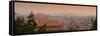 China 10MKm2 Collection - View of the roofs of Forbidden City-Philippe Hugonnard-Framed Stretched Canvas