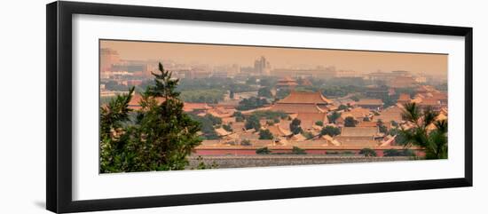 China 10MKm2 Collection - View of the roofs of Forbidden City-Philippe Hugonnard-Framed Photographic Print