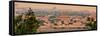 China 10MKm2 Collection - View of the roofs of Forbidden City-Philippe Hugonnard-Framed Stretched Canvas