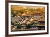 China 10MKm2 Collection - View of the roofs of Forbidden City-Philippe Hugonnard-Framed Photographic Print