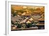 China 10MKm2 Collection - View of the roofs of Forbidden City-Philippe Hugonnard-Framed Photographic Print