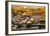 China 10MKm2 Collection - View of the roofs of Forbidden City-Philippe Hugonnard-Framed Photographic Print