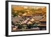 China 10MKm2 Collection - View of the roofs of Forbidden City-Philippe Hugonnard-Framed Photographic Print