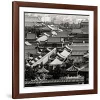 China 10MKm2 Collection - View of the roofs of Forbidden City-Philippe Hugonnard-Framed Photographic Print