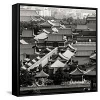 China 10MKm2 Collection - View of the roofs of Forbidden City-Philippe Hugonnard-Framed Stretched Canvas