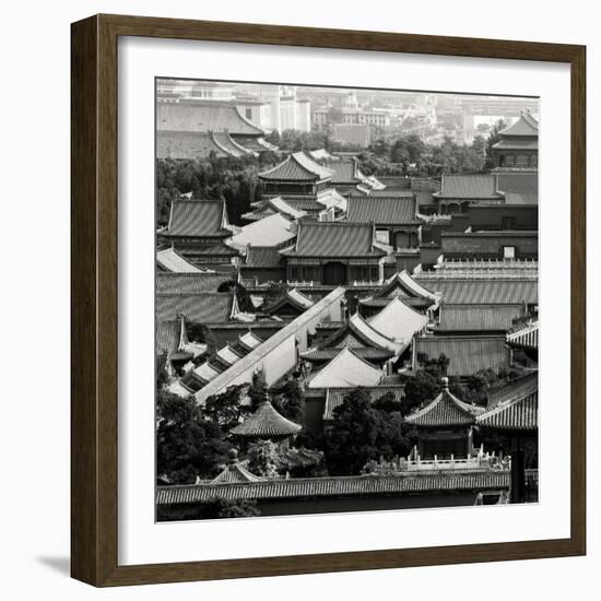 China 10MKm2 Collection - View of the roofs of Forbidden City-Philippe Hugonnard-Framed Photographic Print