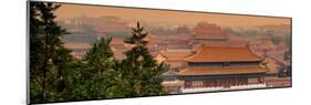 China 10MKm2 Collection - View of the roofs of Forbidden City-Philippe Hugonnard-Mounted Photographic Print