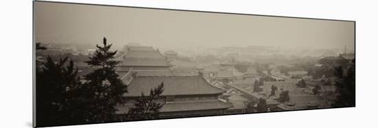 China 10MKm2 Collection - View of the roofs of Forbidden City-Philippe Hugonnard-Mounted Photographic Print