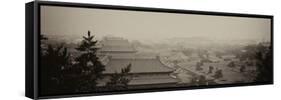 China 10MKm2 Collection - View of the roofs of Forbidden City-Philippe Hugonnard-Framed Stretched Canvas