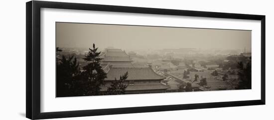 China 10MKm2 Collection - View of the roofs of Forbidden City-Philippe Hugonnard-Framed Photographic Print