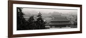 China 10MKm2 Collection - View of the roofs of Forbidden City-Philippe Hugonnard-Framed Photographic Print