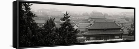 China 10MKm2 Collection - View of the roofs of Forbidden City-Philippe Hugonnard-Framed Stretched Canvas