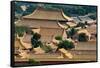 China 10MKm2 Collection - View of the roofs of Forbidden City-Philippe Hugonnard-Framed Stretched Canvas