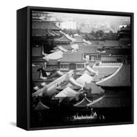 China 10MKm2 Collection - View of the roofs of Forbidden City-Philippe Hugonnard-Framed Stretched Canvas