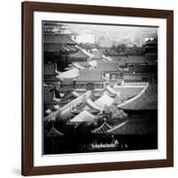 China 10MKm2 Collection - View of the roofs of Forbidden City-Philippe Hugonnard-Framed Photographic Print