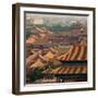 China 10MKm2 Collection - View of the roofs of Forbidden City-Philippe Hugonnard-Framed Photographic Print