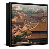 China 10MKm2 Collection - View of the roofs of Forbidden City-Philippe Hugonnard-Framed Stretched Canvas