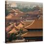 China 10MKm2 Collection - View of the roofs of Forbidden City-Philippe Hugonnard-Stretched Canvas