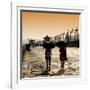 China 10MKm2 Collection - Walk on the City Walls at sunset - Xi'an City-Philippe Hugonnard-Framed Photographic Print