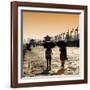 China 10MKm2 Collection - Walk on the City Walls at sunset - Xi'an City-Philippe Hugonnard-Framed Photographic Print