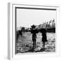 China 10MKm2 Collection - Walk on the City Walls at sunset - Xi'an City-Philippe Hugonnard-Framed Photographic Print