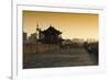 China 10MKm2 Collection - Walk on the City Walls at sunset - Xi'an City-Philippe Hugonnard-Framed Photographic Print