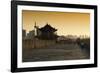 China 10MKm2 Collection - Walk on the City Walls at sunset - Xi'an City-Philippe Hugonnard-Framed Photographic Print