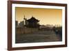 China 10MKm2 Collection - Walk on the City Walls at sunset - Xi'an City-Philippe Hugonnard-Framed Photographic Print