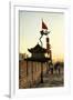 China 10MKm2 Collection - Walk on the City Walls at sunset - Xi'an City-Philippe Hugonnard-Framed Photographic Print