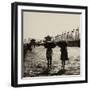 China 10MKm2 Collection - Walk on the City Walls at sunset - Xi'an City-Philippe Hugonnard-Framed Photographic Print